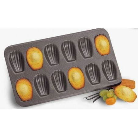 Plaque à 12 madeleines